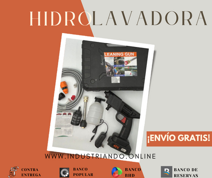 HIDROLAVADORA TURBOWASH ™  –  Potencia portátil al instante