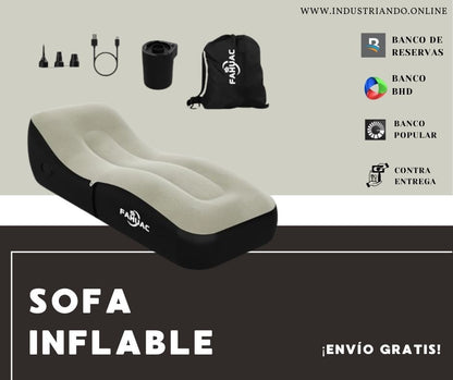 SOFA INFLABLE AirZen™ – Relájate donde quieras