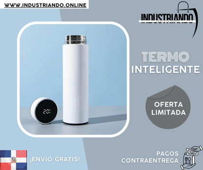 ¡El termo que piensa por ti! – Termo Inteligente con Pantalla LED Digital l ThermoTech™ (500ml)
