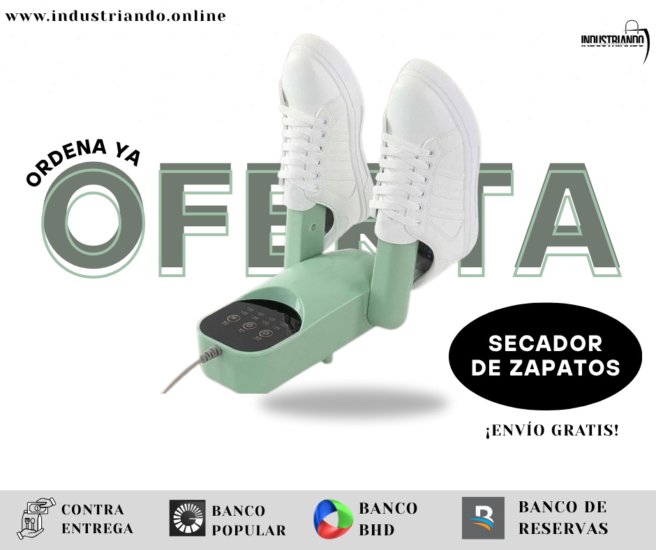 SECADOR DE ZAPATOS PORTÁTIL INTELIGENTE DryStep™ |“Zapatos como nuevos todos los días con este secador portátil”