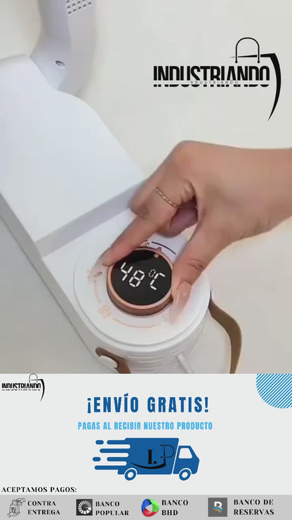 SECADOR DE ZAPATOS PORTÁTIL INTELIGENTE DryStep™ |“Zapatos como nuevos todos los días con este secador portátil”